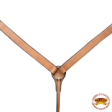 Western Horse Breast Collar Tack American Leather Tan Hilason